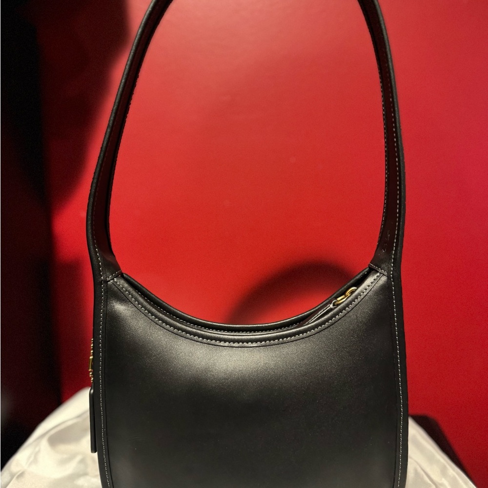Coach Black Curve Zip Bag